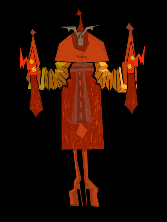 Scrapped 3d model design