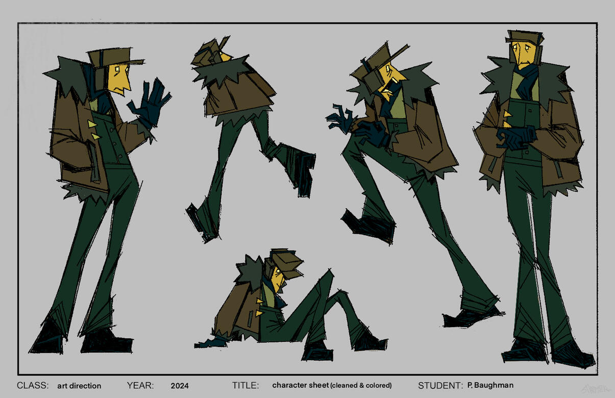 Art direction design for a ghost story